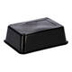 Bak PP 182 x 135 x 65 mm zwart 1000 ml rechthoekig spuitgiet