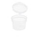 Covercup PP ø34/22 transparant 10 ml rond