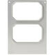 182540 - Sealmal t.b.v. Duni sealmachine type DF10/DF20  tbv 2-vaks CPET Small Portion Tray