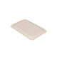Gevoerd schaaltje 12 x 18 cm alu - zilver