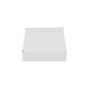 Brievenbusdoos 180 x 115 x 28 mm wit/bruin enkel golf - A6 - 322 610 150