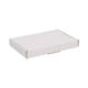Brievenbusdoos 220 x 155 x 28 mm wit/bruin enkel golf - A5 - 322 610 250