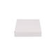 Brievenbusdoos 220 x 155 x 28 mm wit/bruin enkel golf - A5 - 322 610 250