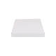 Brievenbusdoos 345 x 255 x 28 mm wit/bruin enkel golf - A4+ - 322 610 450