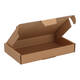 Brievenbusdoos 180 x 115 x 28 mm bruin/bruin enkel golf - A6 - 322 600 150