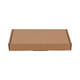 Brievenbusdoos 220 x 155 x 28 mm bruin/bruin enkel golf - A5 - 322 600 250