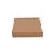 Brievenbusdoos 220 x 155 x 28 mm bruin/bruin enkel golf - A5 - 322 600 250