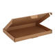 Brievenbusdoos 310 x 220 x 28 mm bruin/bruin enkel golf - A4 - 322 600 350