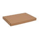 Brievenbusdoos 345 x 255 x 28 mm bruin/bruin enkel golf - A4+ - 322 600 450