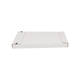 Brievenbusdoos 350 x 250 x 28 mm wit/bruin enkel golf met zelfklevende sluiting  - A4+ - 211 103 225