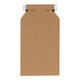 Golfkartonenvelop 187 x 272 mm bruin/bruin enkel golf opening korte zijde - A5 - 210 100 325