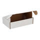 Postdoos 220 x 155 x 60 mm wit/bruin enkel golf fefco 0427 - 311 110 550