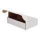Postdoos 220 x 155 x 60 mm wit/bruin enkel golf fefco 0427 - 311 110 550