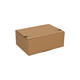 Autolockdoos 270 x 200 x 100mm  bruin/bruin enkel golf met zelfklevende sluiting - 321 600 211