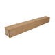 Telescopisch verzendkoker 870 x 105 x 105 mm bruin/bruin enkel golf 222 115 310
