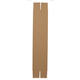 Telescopisch verzendkoker 870 x 105 x 105 mm bruin/bruin enkel golf 222 115 310