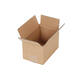 Doos 200 x 130 x 114 mm bruin/bruin enkelgolf fefco 0201