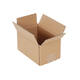 Doos 200 x 130 x 114 mm bruin/bruin enkelgolf fefco 0201
