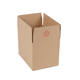 Autolockdzn. 30,5 x 21,5 x 13/22 cm bruin/bruin gerild - 07000360