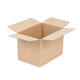 Autolockdzn. 30,5 x 21,5 x 13/22 cm bruin/bruin gerild - 07000360