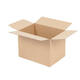 Autolockdzn. 30,5 x 21,5 x 13/22 cm bruin/bruin gerild - 07000360
