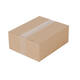 Doos 310 x 250 x 120 mm bruin/bruin enkelgolf fefco 0201