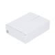 Doos 330 x 246 x 85 mm wit/bruin enkelgolf fefco 0201