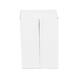 Doos 360 x 240 x 180 mm wit/bruin enkelgolf fefco 0201