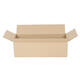 Doos 570 x 230 x 175 mm  bruin/bruin enkelgolf fefco 0201