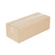 Doos 570 x 230 x 175 mm  bruin/bruin enkelgolf fefco 0201