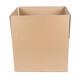 Doos 586 x 486 x 372 mm bruin/bruin dubbelgolf fefco 0201
