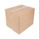 Doos 586 x 486 x 472 mm bruin/bruin dubbelgolf fefco 0201