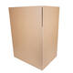 Doos 786 x 586 x 772 mm bruin/bruin dubbelgolf fefco 0201 1/2 Europallet