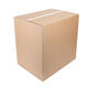 Doos 786 x 586 x 772 mm bruin/bruin dubbelgolf fefco 0201 1/2 Europallet