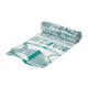 Afvalzak LDPE 53/14,5 x 140 cm transparant 35 my op rol (á 10 st) geponste - sluitlint