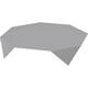 185155 - Tafelkleden Evolin 84 x 84 cm Granite grey