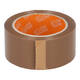Tape PP 48 mm x 66 mtr bruin 32 my acryl low noise - Let's Stick