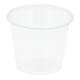 Bak PP rond Ø 70,3 transparant 125 ml 20x50
