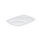 Lid t.b.v. menutray pp 3-comp 175/600/200 ml hot 52173