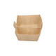 Bak karton eco bruin/wit 160 x 89 x 35 mm A7+1  "Paper2Paper"