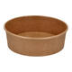 Bak bruin kraft rond ø 204 mm 1500 ml Saladebowl