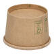 Bak rond 90mm bruinkraft 240ml 8oz - 1000st/ds