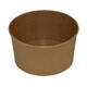 Bak rond 150mm bruinkraft 1000ml biodegradable