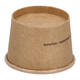 Bak karton bruin 45ml rond