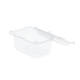 Bak PET 126 x 95 x 75 mm 250 ml transparant + deksel