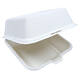 Hamburgerbox suikerriet 15 x 15 x 7,5 cm