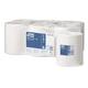 120155 - Poetspapier recycled papier 20 cm x 300 mtr wit 1-laags basic centerfeed TORK