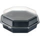 211937 - Octaview APET 230 x 230 x 50 mm Grey 830 ml