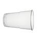Bierglas RPET 250/300 ml transparant schuimkraag