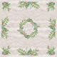 204447 - Napperon dunicel 84 x 84 cm Winter Greenery
